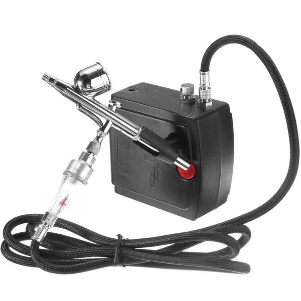 professional spray guns 25psi airbrush air compressor kit for tattoo with small pen holder tube brush art painting manicure craft
professional spray guns 25psi airbrush air compressor kit for tattoo with small pen holder tube brush art painting manicure craft