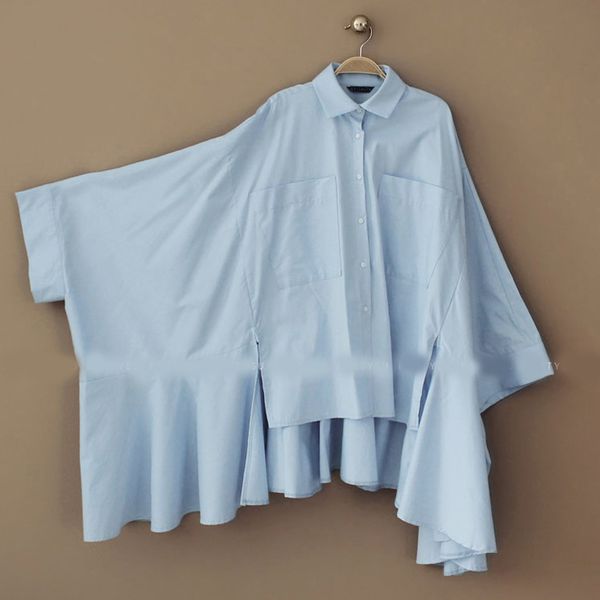 summer fashion temperament casual office blue lady retro loose large size striped long sleeve shirt 2xl16f1226 210510, White
summer fashion temperament casual office blue lady retro loose large size striped long sleeve shirt 2xl16f1226 210510, White