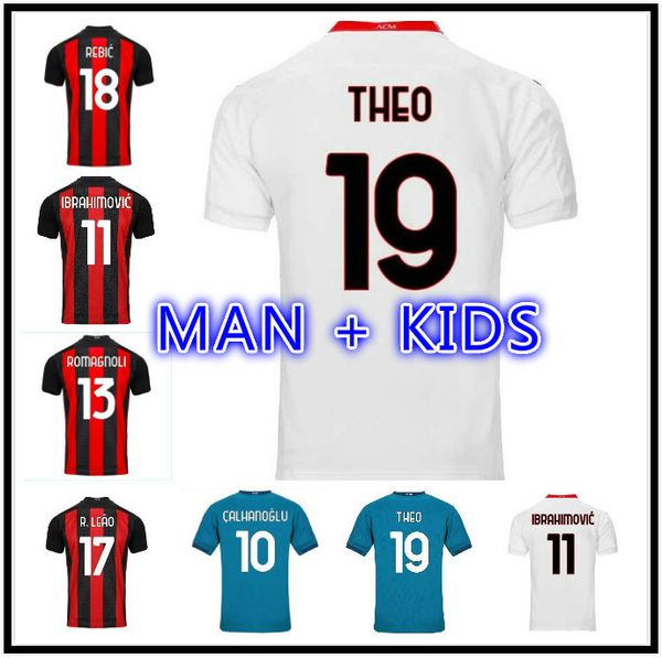 2021 ac ibrahimovic milan soccer jersey kids kit 120th anniversary edition rebic r.leao romagnoli football shirt camisa 20/21, Black;yellow
2021 ac ibrahimovic milan soccer jersey kids kit 120th anniversary edition rebic r.leao romagnoli football shirt camisa 20/21, Black;yellow