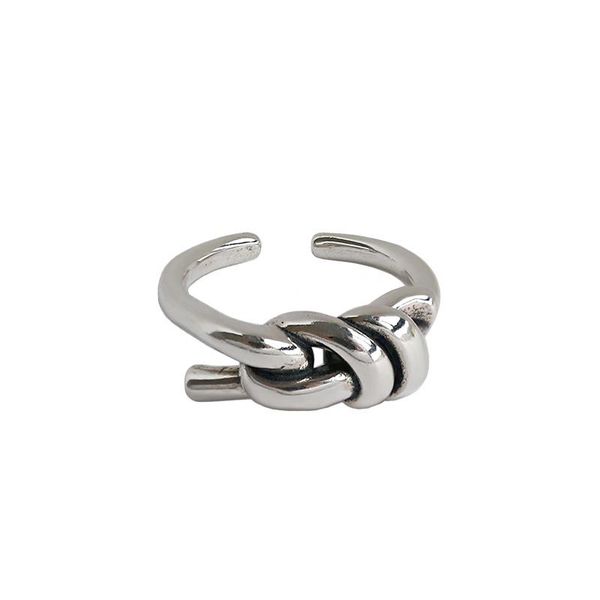 cluster rings 925 sterling silver korean retro vintage ring knot womens accessories women joyas de plata mujer minimalist jewelry, Golden;silver
cluster rings 925 sterling silver korean retro vintage ring knot womens accessories women joyas de plata mujer minimalist jewelry, Golden;silver