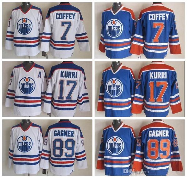 Cheap 7 Paul Coffey Jersey Edmonton Men 89 Sam Gagner 17 Jari Kurri Ice Hockey Vintage CCM Blue White Stitched Best Quality, Colour 1
Cheap 7 Paul Coffey Jersey Edmonton Men 89 Sam Gagner 17 Jari Kurri Ice Hockey Vintage CCM Blue White Stitched Best Quality, Colour 1