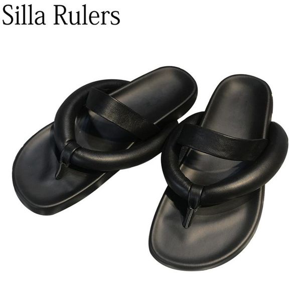 slippers silla rulers summer genuine leather flip flops woman 4cm tick sole slipper shoes beach 2021, Black
slippers silla rulers summer genuine leather flip flops woman 4cm tick sole slipper shoes beach 2021, Black