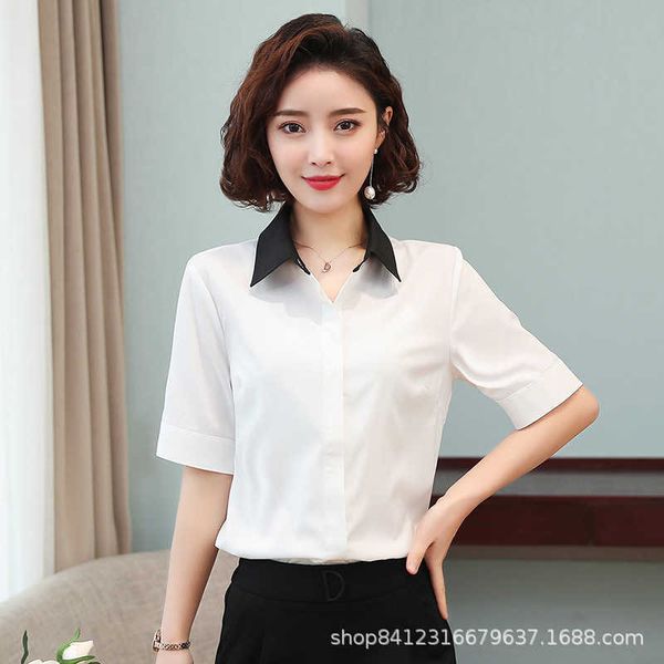 korean fashion chiffon women blouses office lady shirt and blouse summer short sleeve plus size xxxl 210531, White
korean fashion chiffon women blouses office lady shirt and blouse summer short sleeve plus size xxxl 210531, White
