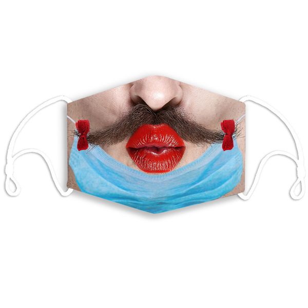 moustache mouth with mask pattern, dustproof and breathable in winter, 3d printing simple mask, replaceable filter element
moustache mouth with mask pattern, dustproof and breathable in winter, 3d printing simple mask, replaceable filter element