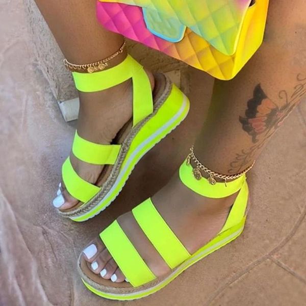sandals 2021 summer fashion women's women wedges platform slippers ladies candy color open toe casual plus size, Black
sandals 2021 summer fashion women's women wedges platform slippers ladies candy color open toe casual plus size, Black