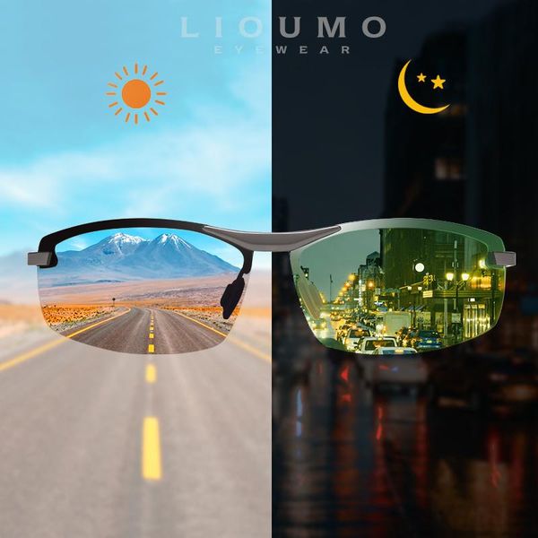design day&night pochromic polarized sunglasses men driving glasses chameleon eyewear uv400 gafas de sol hombre, White;black
design day&night pochromic polarized sunglasses men driving glasses chameleon eyewear uv400 gafas de sol hombre, White;black