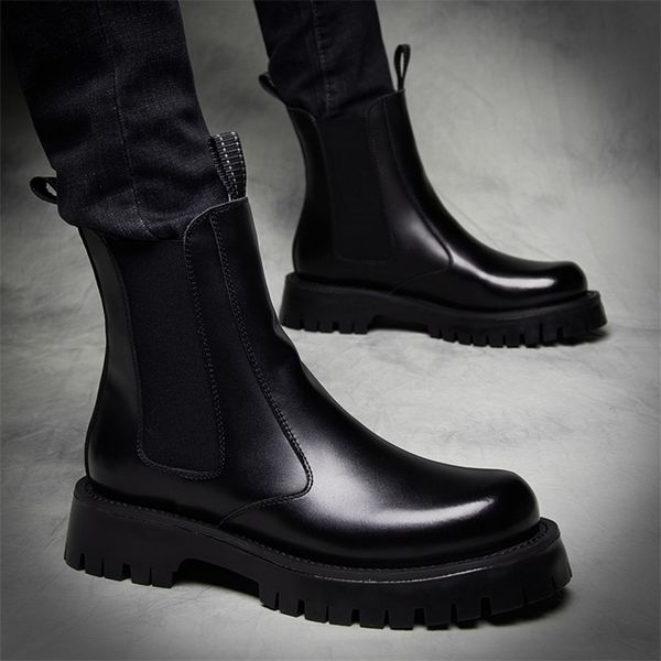 brand designer men's leisure chelsea boots warm fur winter shoes genuine leather platform boot moto ankle botas hombre zapatos 211022, Black
brand designer men's leisure chelsea boots warm fur winter shoes genuine leather platform boot moto ankle botas hombre zapatos 211022, Black