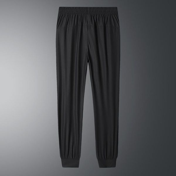 men's pants summer casual loose 2021 ice silk thin sports trousers quick-drying, Black
men's pants summer casual loose 2021 ice silk thin sports trousers quick-drying, Black