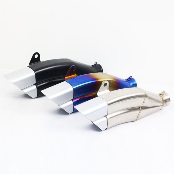 51mm arrival universal motorcycle exhaust muffler pipe steel sc gp racing project system
51mm arrival universal motorcycle exhaust muffler pipe steel sc gp racing project system