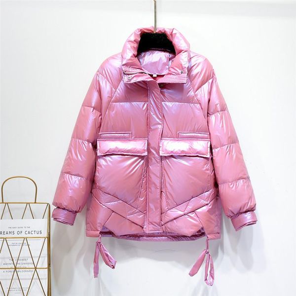 women's down & parkas winter women stand collar bright color coat 90% white duck thickness warm oversize snow outwear, Black
women's down & parkas winter women stand collar bright color coat 90% white duck thickness warm oversize snow outwear, Black