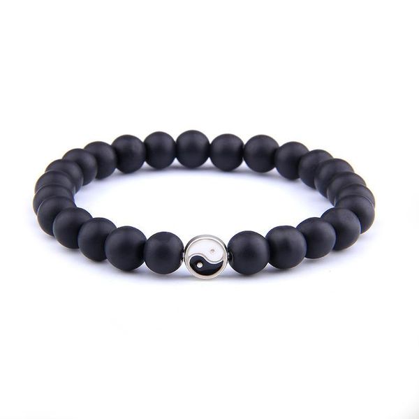 beaded, strands classic natural stone black and white yin yang tai chi handmade beaded bracelet men women beach leisure gift
beaded, strands classic natural stone black and white yin yang tai chi handmade beaded bracelet men women beach leisure gift