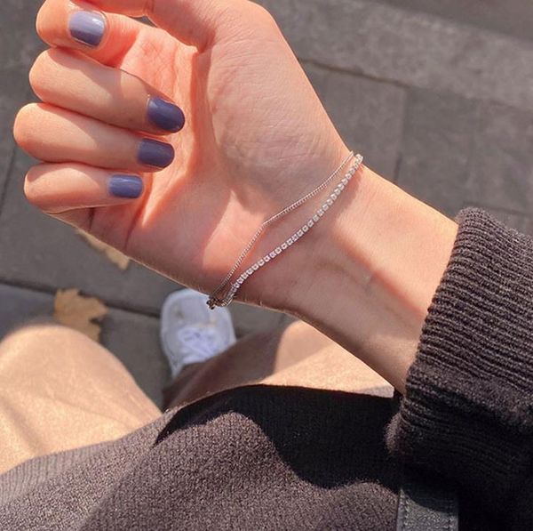 arrivals fashion generous personality crystal chain bracelets for lady girls party accessory 5b004 link,, Black
arrivals fashion generous personality crystal chain bracelets for lady girls party accessory 5b004 link,, Black