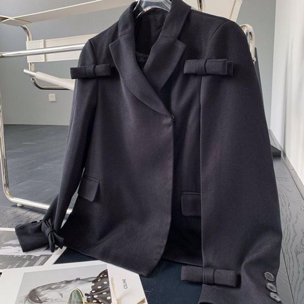 women's suits & blazers 2021 british style classic commuter fashion simple and versatile casual silhouette lapel suit, White;black
women's suits & blazers 2021 british style classic commuter fashion simple and versatile casual silhouette lapel suit, White;black