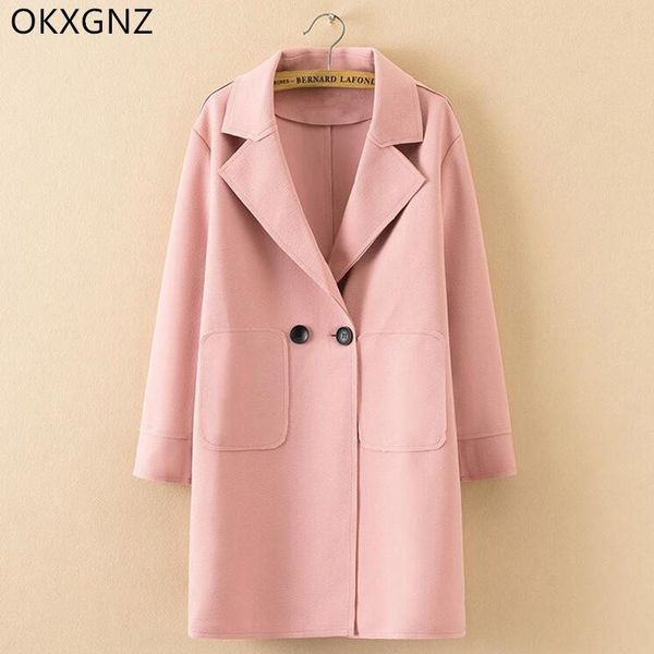 women's trench coats spring plus size 200 pound fat sister long coat loose atmosphere big pocket pink black blue windbreaker xl-4xl, Tan;black
women's trench coats spring plus size 200 pound fat sister long coat loose atmosphere big pocket pink black blue windbreaker xl-4xl, Tan;black