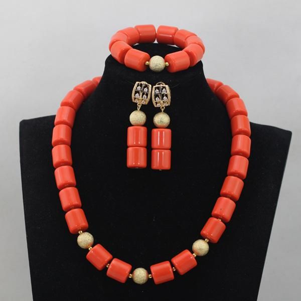 earrings & necklace fashion chunky artificial coral beads set bridesmaid african jewelry cnr669, Silver
earrings & necklace fashion chunky artificial coral beads set bridesmaid african jewelry cnr669, Silver