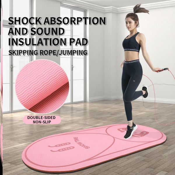 yoga mats rope skipping tpe mat, sports cushion, mute fitness dancing sound insulation absorption
yoga mats rope skipping tpe mat, sports cushion, mute fitness dancing sound insulation absorption