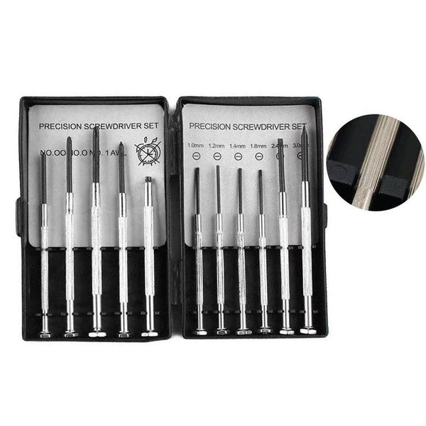hand tools 11pcs/set mini screwdrivers set metal material for precise devices watch phone repaired screwedrivers with box
hand tools 11pcs/set mini screwdrivers set metal material for precise devices watch phone repaired screwedrivers with box
