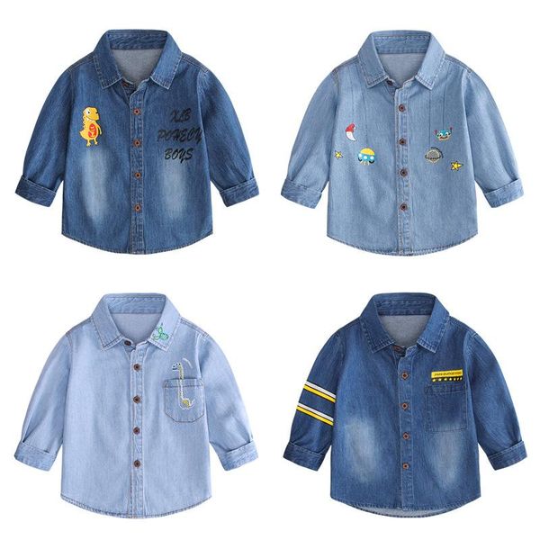 shirts 2021 autumn children's clothing handsome baby boys long sleeve casual cartoon boy button shirt blouse, White;black
shirts 2021 autumn children's clothing handsome baby boys long sleeve casual cartoon boy button shirt blouse, White;black