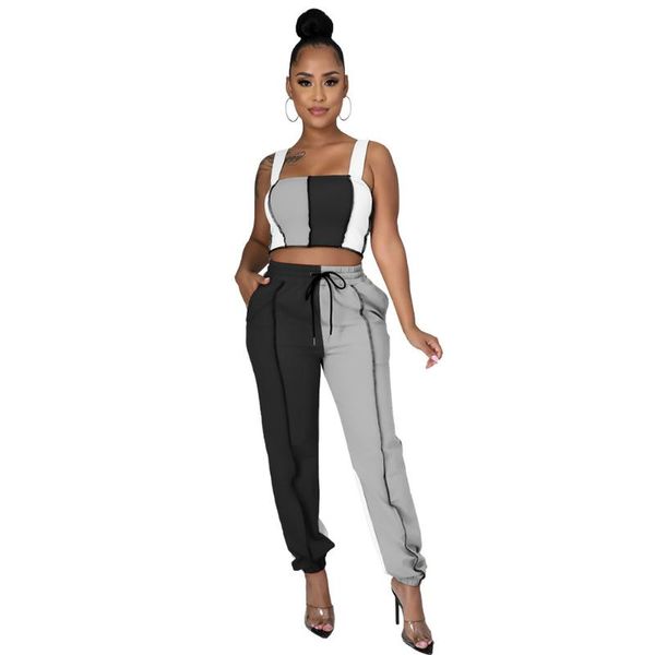 casual slim waistcoat sport women's suit two piece pants, White
casual slim waistcoat sport women's suit two piece pants, White