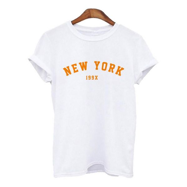 women's t-shirt women york letter printing harajuku tshirts summer simple white for lady t shirt 2021
women's t-shirt women york letter printing harajuku tshirts summer simple white for lady t shirt 2021