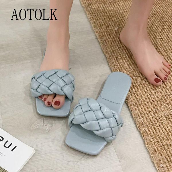 slippers women outside female sandals slip on ladies flat bottom slides large size 35-40 summer woven 2021 fashion arrival, Black
slippers women outside female sandals slip on ladies flat bottom slides large size 35-40 summer woven 2021 fashion arrival, Black