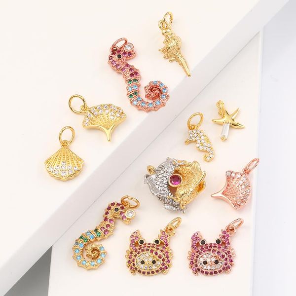 charms animals for jewelry making crab shell seahorse designer diy earrings necklace bracelet charm copper, Bronze;silver
charms animals for jewelry making crab shell seahorse designer diy earrings necklace bracelet charm copper, Bronze;silver