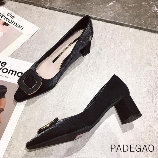 dress shoes high heel 2021 women khaki buckle concise silk high-heeled elegant fashion woman heels, Black
dress shoes high heel 2021 women khaki buckle concise silk high-heeled elegant fashion woman heels, Black