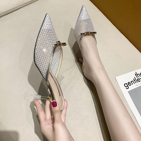 slippers shoes woman 2021 cover toe female butterfly-knot luxury slides thin heels low heeled mules pointed designer summer, Black
slippers shoes woman 2021 cover toe female butterfly-knot luxury slides thin heels low heeled mules pointed designer summer, Black