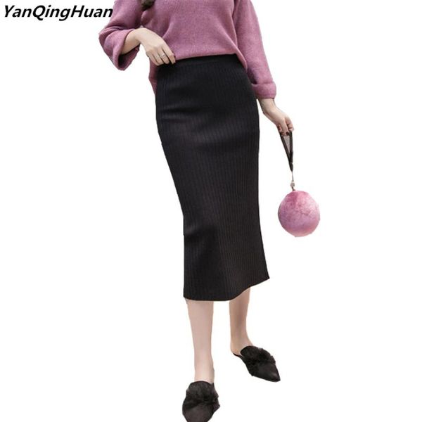 skirts autumn fashion slim women's knitted high waist skirt yanqinghuan 2021 korean casual elegant stretch package hip, Black
skirts autumn fashion slim women's knitted high waist skirt yanqinghuan 2021 korean casual elegant stretch package hip, Black