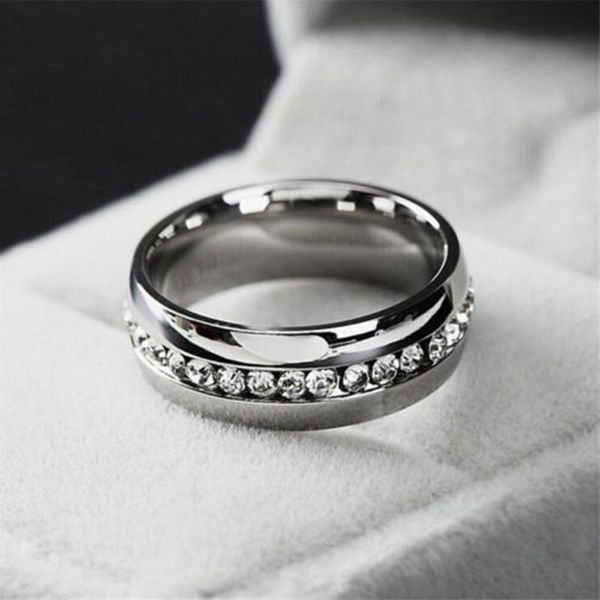 wedding rings diamond ring semi-precious stones finger stainless steel exquisite women bridal trendy female promise, Slivery;golden
wedding rings diamond ring semi-precious stones finger stainless steel exquisite women bridal trendy female promise, Slivery;golden