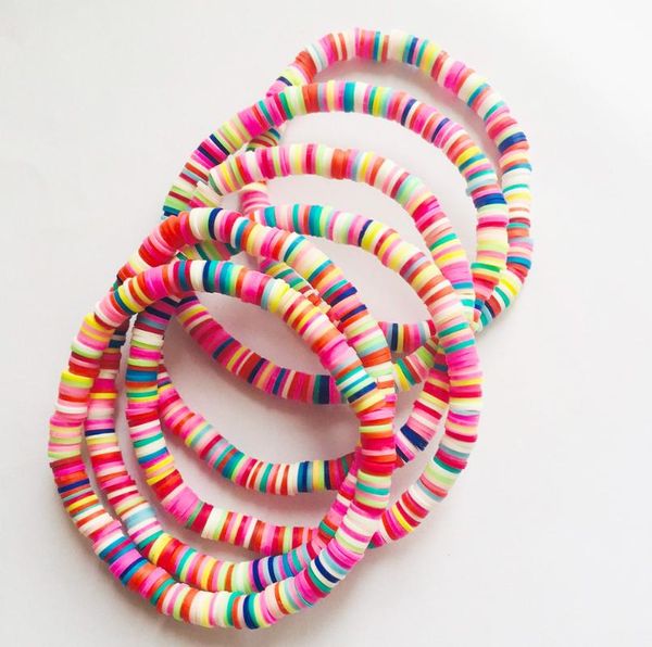 charm bracelets diy handmade bracelet jewelry necklace polymer clay beads rubber spacer for boho making gift couple, Golden;silver
charm bracelets diy handmade bracelet jewelry necklace polymer clay beads rubber spacer for boho making gift couple, Golden;silver