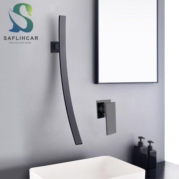 matte black bathroom basin faucet waterfall mixer tap single lever and cold water wall-mounted taps sink faucets
matte black bathroom basin faucet waterfall mixer tap single lever and cold water wall-mounted taps sink faucets