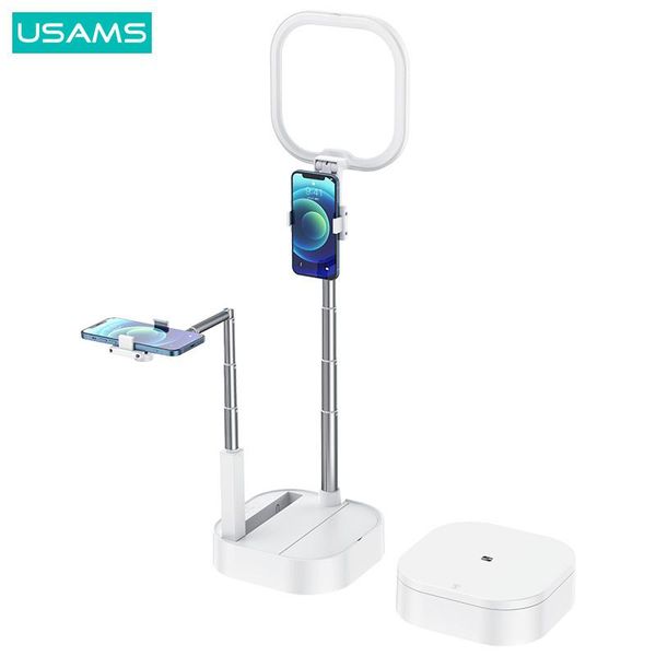 cell phone mounts & holders usams deskled panel light dimmable video dual retractable remote control for youtube live broadcast
cell phone mounts & holders usams deskled panel light dimmable video dual retractable remote control for youtube live broadcast