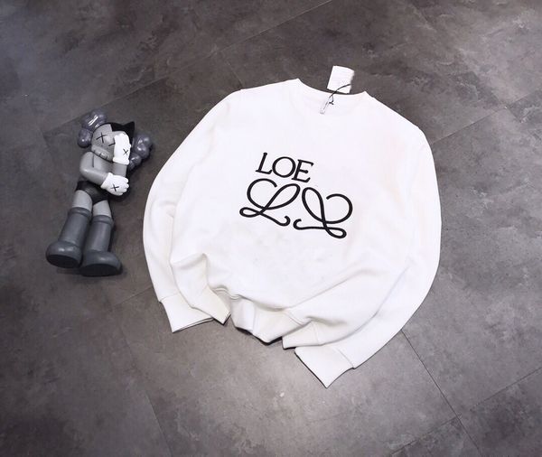 hoodies t shirt loe autumn and winter plush round neck sweater letter embroidery loose versatile casual classic couple top, Black
hoodies t shirt loe autumn and winter plush round neck sweater letter embroidery loose versatile casual classic couple top, Black