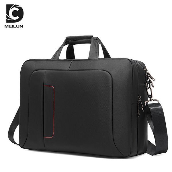 men's dc handbag 15.6 inch busins briefcase nylon waterproof wo lapbag