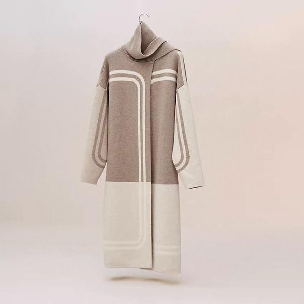 women's wool & blends luxury designer autumn cashmere coat brand clothing winter female vintage cardigan jacket scarf collar overcoat 5, Black
women's wool & blends luxury designer autumn cashmere coat brand clothing winter female vintage cardigan jacket scarf collar overcoat 5, Black