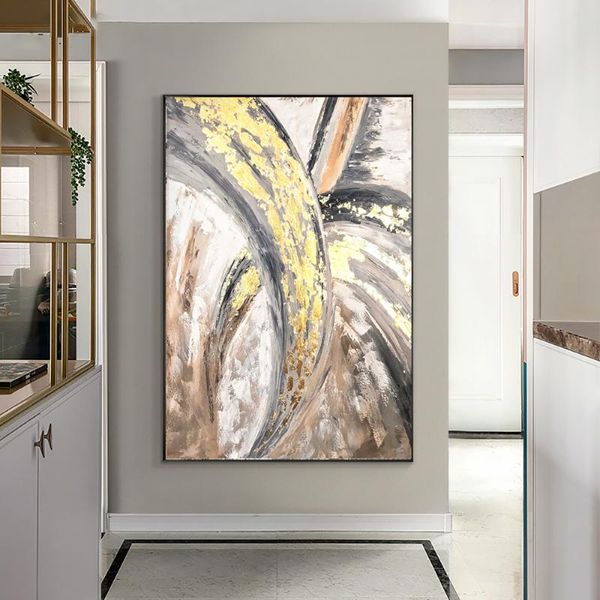 paintings handmade abstract gold stripe oil painting canvas large size wall art picture modern home office 100%hand painted decor
paintings handmade abstract gold stripe oil painting canvas large size wall art picture modern home office 100%hand painted decor