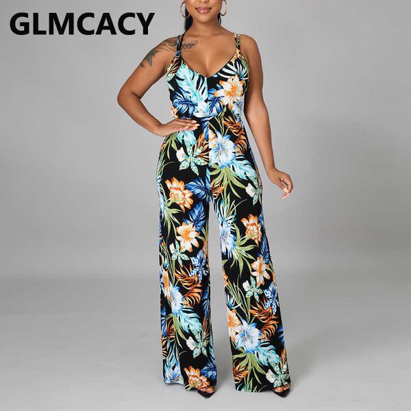 spaghetti strap floral printed jumpsuit summer casual wide leg overalls 210702, Black;white
spaghetti strap floral printed jumpsuit summer casual wide leg overalls 210702, Black;white