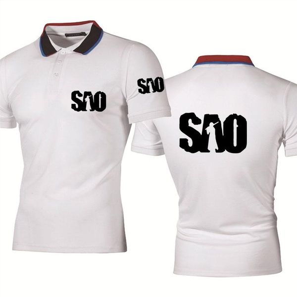 men's polos anime sword art online shirt lapelneck sao printing color collar streetwear harajuku fashion cotton short slee, White;black
men's polos anime sword art online shirt lapelneck sao printing color collar streetwear harajuku fashion cotton short slee, White;black