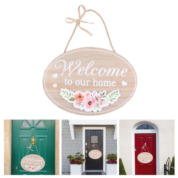 creative hanging board welcome design doorplate wall sign door tag novelty items
creative hanging board welcome design doorplate wall sign door tag novelty items