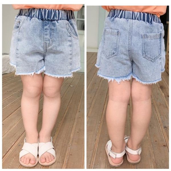 shorts summer baby girls denim, Black