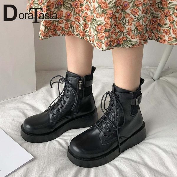boots doratasia brand ladies autumn ankle street cool daily women platform thick bottom shoelace shoes woman, Black
boots doratasia brand ladies autumn ankle street cool daily women platform thick bottom shoelace shoes woman, Black