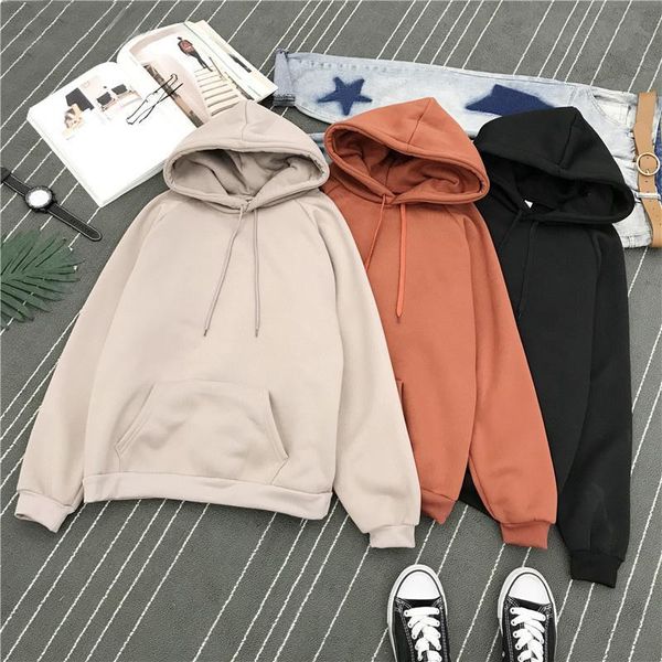 women's hoodies & sweatshirts zity women simple solid hooded trendy loose students soft ladies all-match elegant womens pockets pullove, Black
women's hoodies & sweatshirts zity women simple solid hooded trendy loose students soft ladies all-match elegant womens pockets pullove, Black
