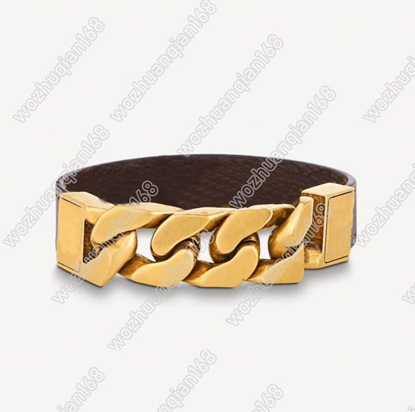 fashion bracelet titanium steel letter couple bracelet trendy flower leather bracelet gold plated jewelry supply, Black
fashion bracelet titanium steel letter couple bracelet trendy flower leather bracelet gold plated jewelry supply, Black