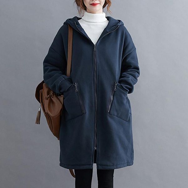 women's trench coats #9166 hooded loose women large size cotton long jackets ladies vintage zipper pockets oversize, Tan;black
women's trench coats #9166 hooded loose women large size cotton long jackets ladies vintage zipper pockets oversize, Tan;black