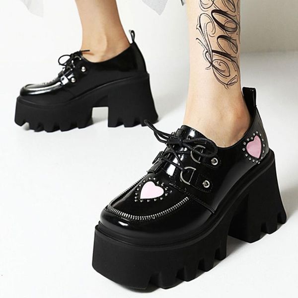 dress shoes 2021 zipper shoelace chunky heels heeled heart cool black brand fashion pumps gothic style woman halloween gift casual
dress shoes 2021 zipper shoelace chunky heels heeled heart cool black brand fashion pumps gothic style woman halloween gift casual