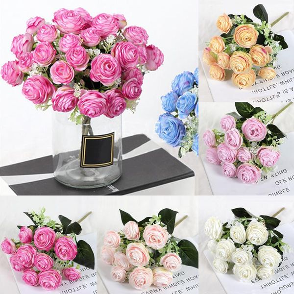 5 heads / bouquet artificial rose bouquet simulation fake flowers office home decoration wedding handheld flowers
5 heads / bouquet artificial rose bouquet simulation fake flowers office home decoration wedding handheld flowers