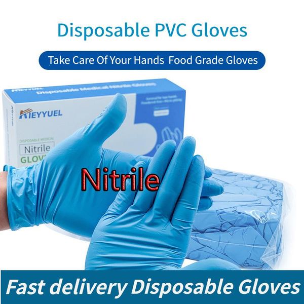 disposable gloves 100pc nitrile waterproof powder latex for household kitchen laboratory cleaning #2021
disposable gloves 100pc nitrile waterproof powder latex for household kitchen laboratory cleaning #2021