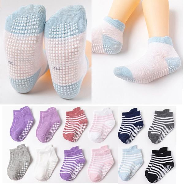 socks 6 pairs/lot non slip toddler ankle kids floor rubber grips soles cotton warm baby boy girl four season, Pink;yellow
socks 6 pairs/lot non slip toddler ankle kids floor rubber grips soles cotton warm baby boy girl four season, Pink;yellow