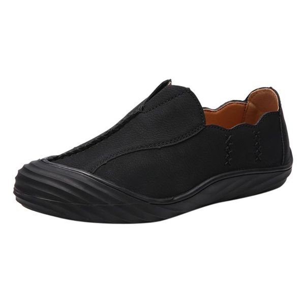 dress shoes men leather outdoor lazy shoe british style petal tool man solid color male soft bottom flats slip-on chaussure homme, Black
dress shoes men leather outdoor lazy shoe british style petal tool man solid color male soft bottom flats slip-on chaussure homme, Black